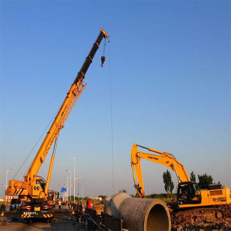 沂水25吨吊车吊8吨,最远吊多少米